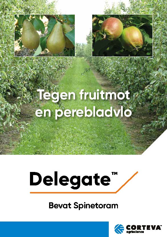 Delegate - tegen fruitmot en perebladvlo