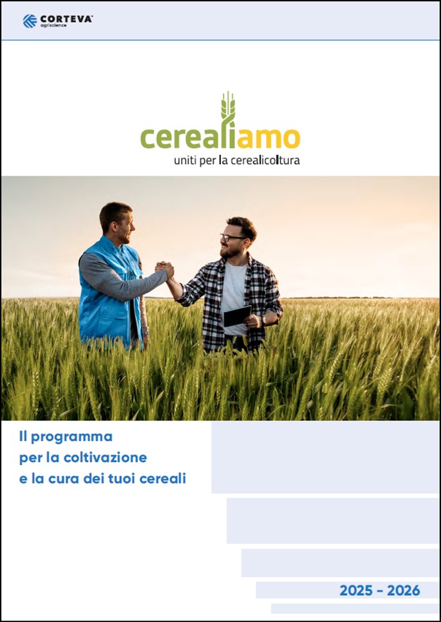Anteprima della brochure Cerealiamo per la cerealicoltura