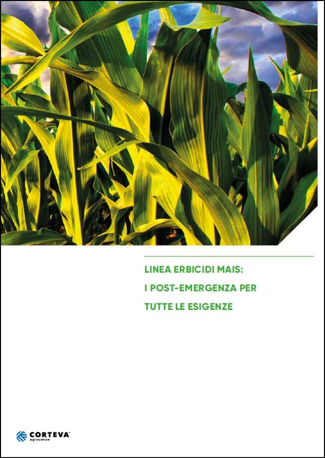 Anteprima della brochure della linea Erbicidi per il mais