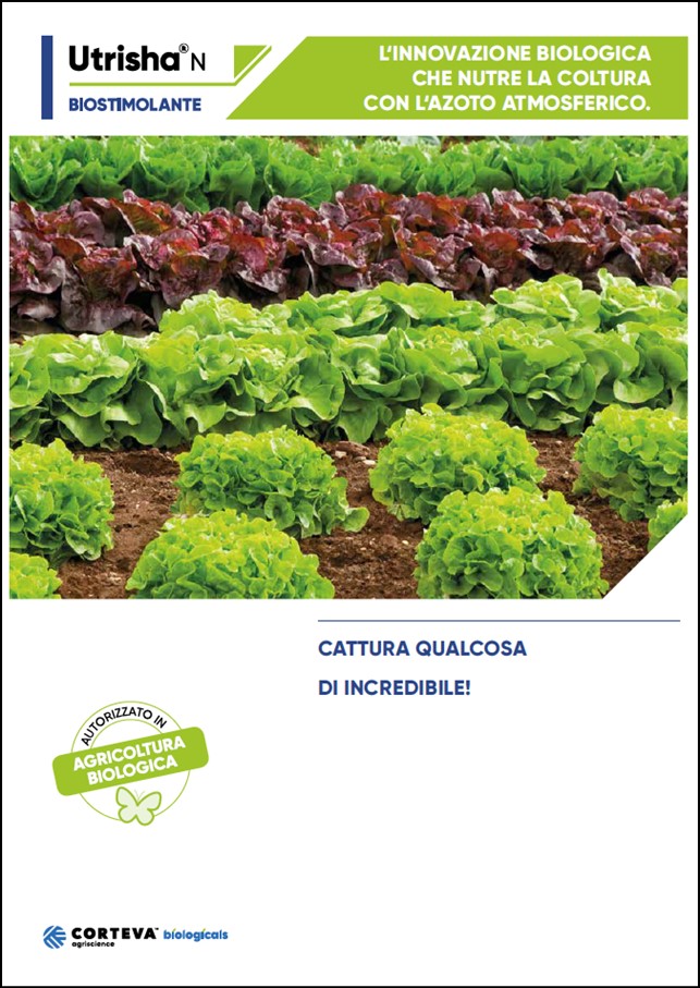 Anteprima della brochure di UtrishaN per le colture orticole