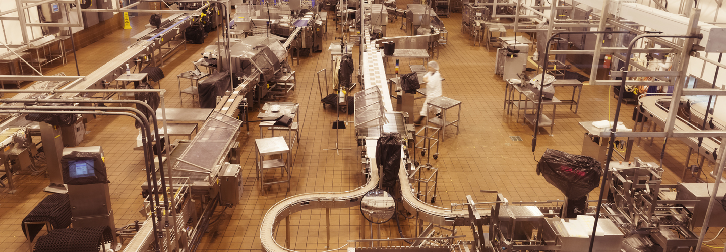 food chain indoor work area
